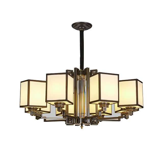 別墅中式吊燈 別墅中式吊燈