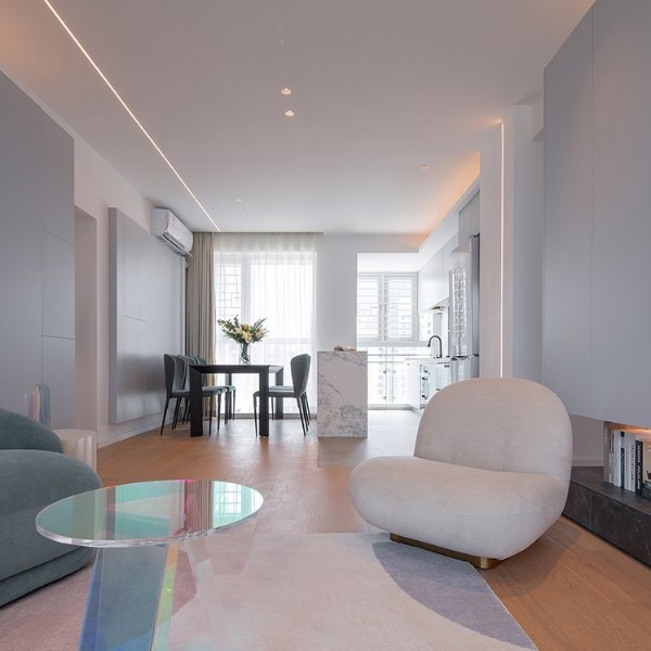 無主燈設(shè)計打造全新的輕奢空間